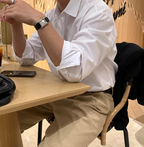 Casual white shirt