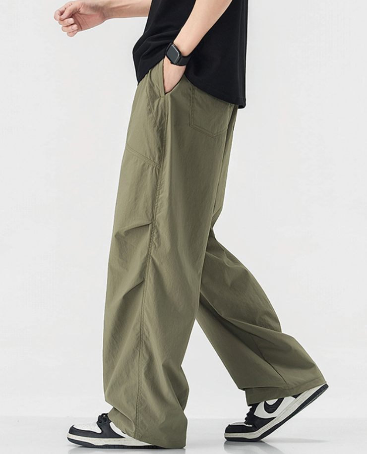 Wide Leg Cargo Pants