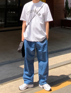 Straight cargo pants