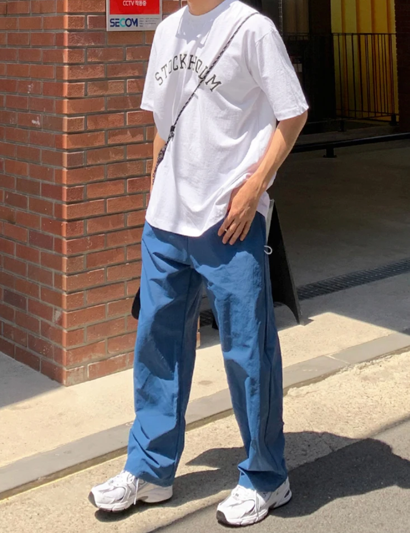 Straight cargo pants