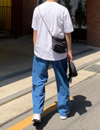 Straight cargo pants