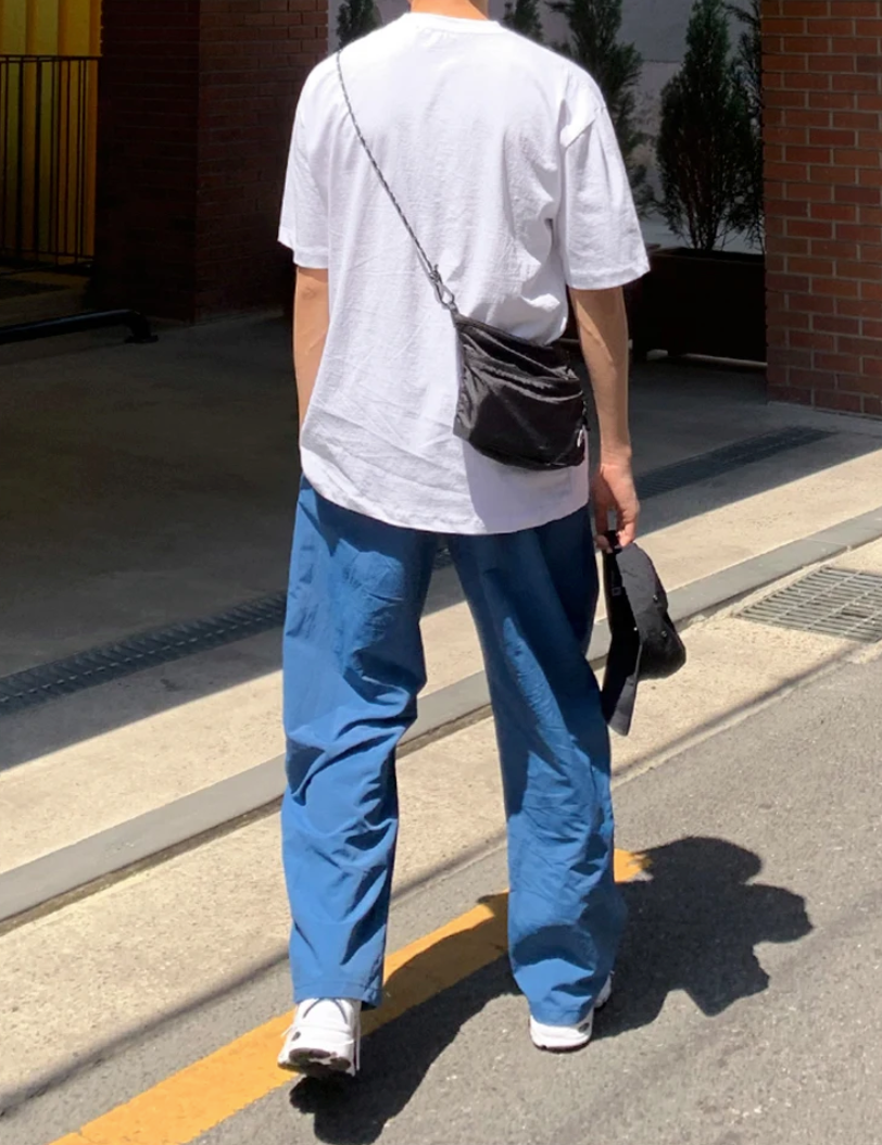 Straight cargo pants