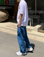 Straight cargo pants