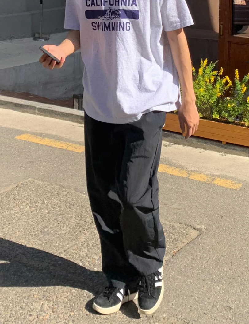 Straight cargo pants