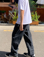 Straight cargo pants