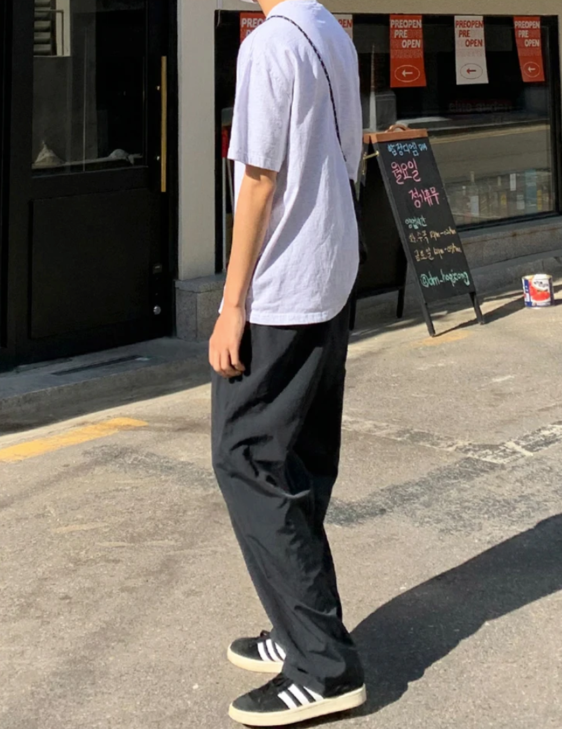 Straight cargo pants