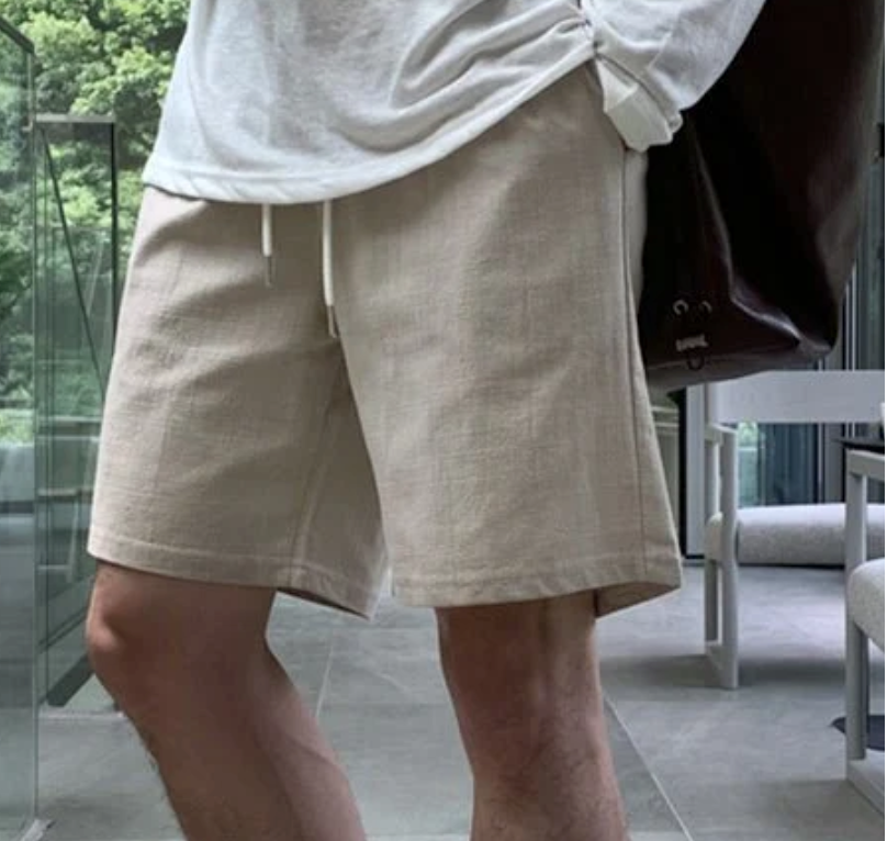 Linen shorts