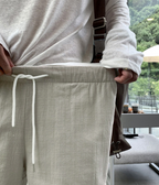 Linen shorts