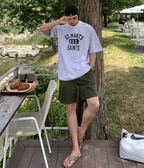 Linen shorts