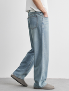 Wash gray denim