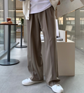 Wide-leg Drape Pants
