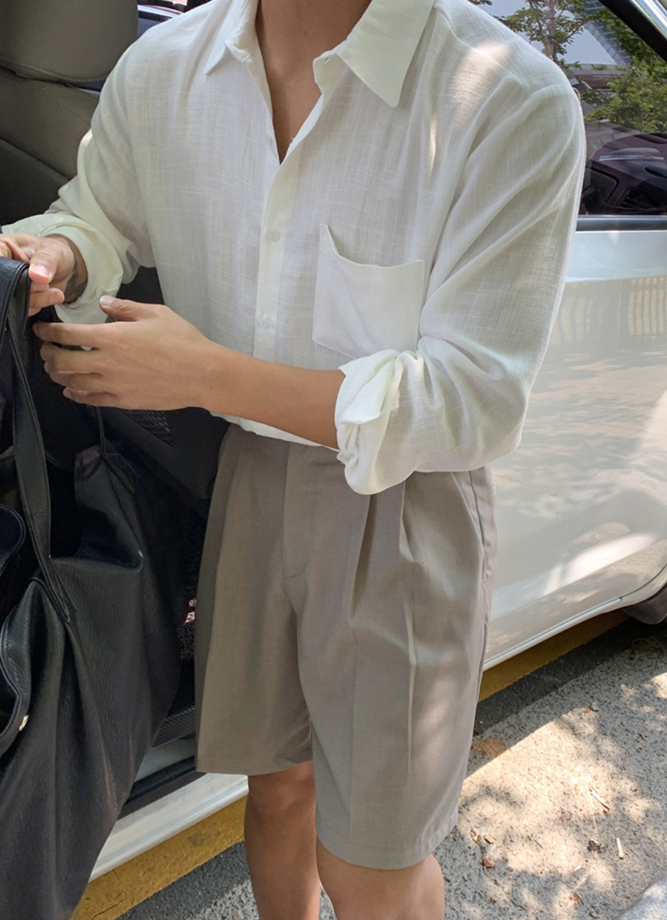 Short slacks pants