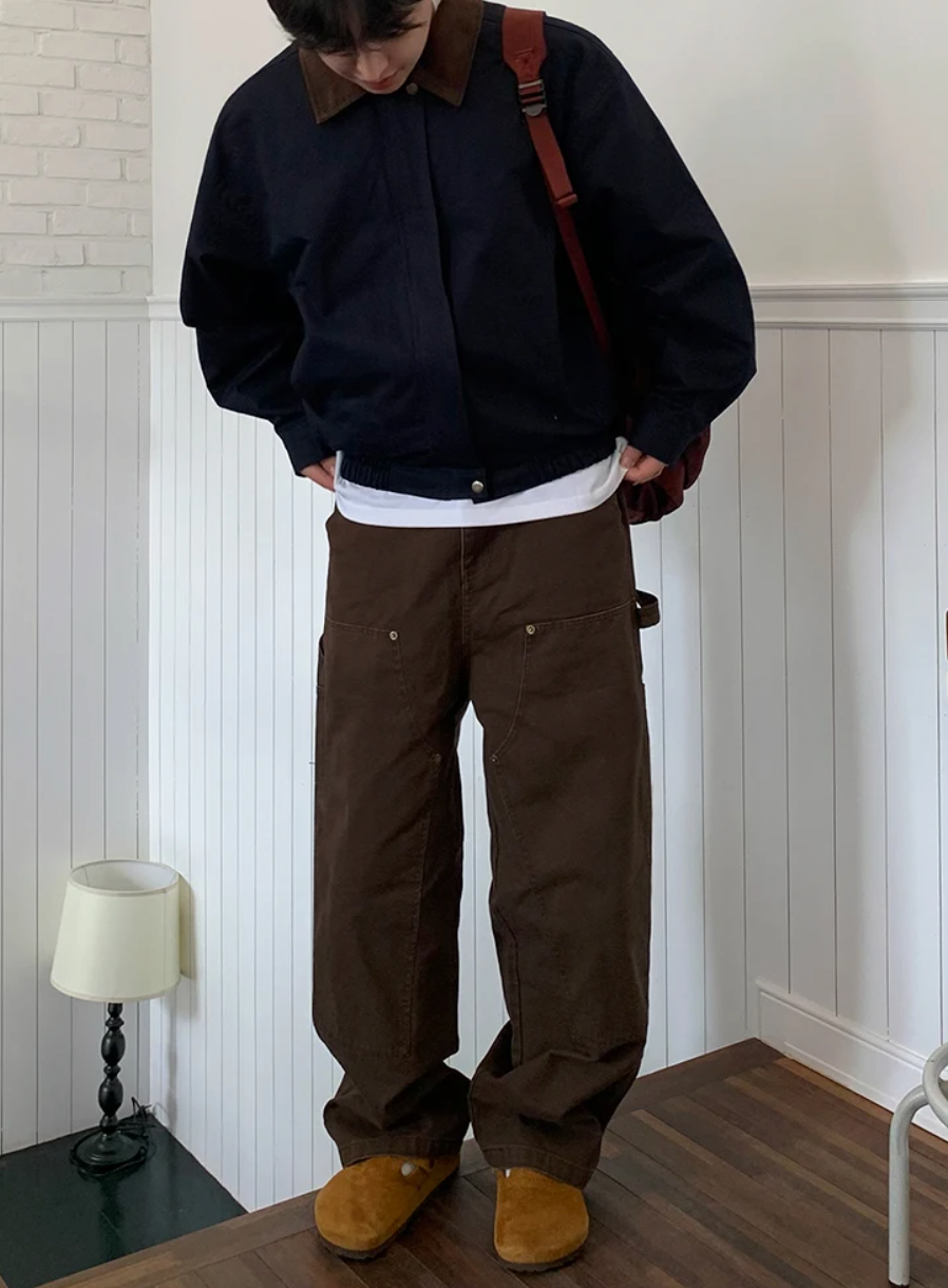 Straight leg cargo pants