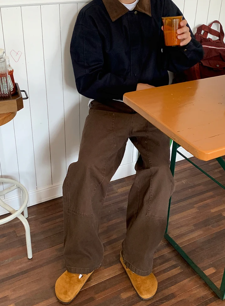 Straight leg cargo pants