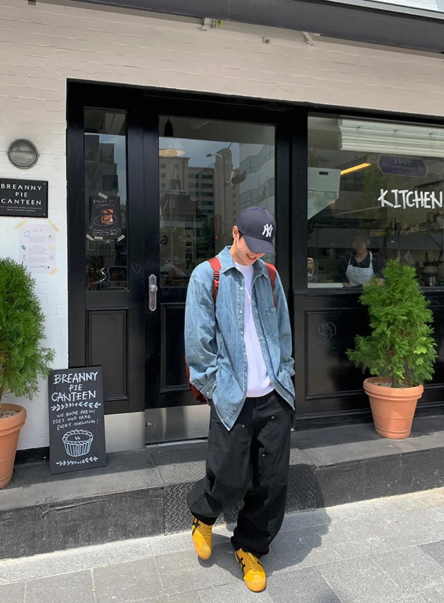 Straight leg cargo pants