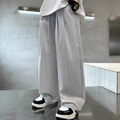 Elastic waist loose pants