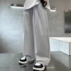 Elastic waist loose pants