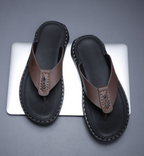 Leather beach sandals