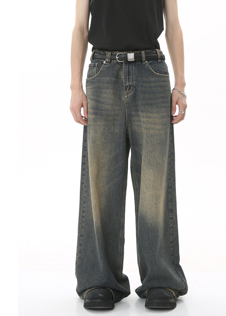 Wide denim Jeans