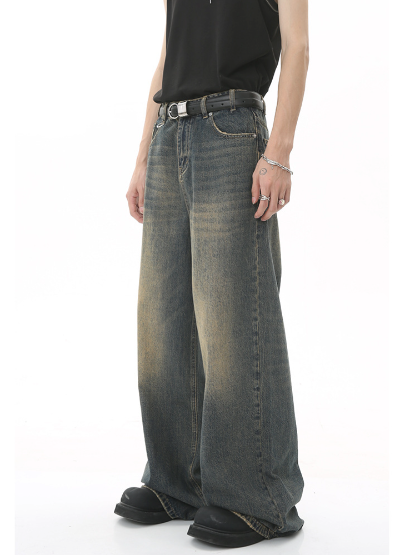 Wide denim Jeans