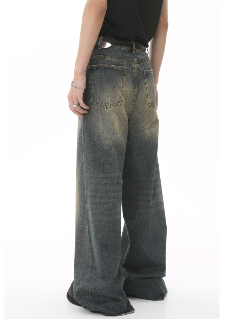 Wide denim Jeans