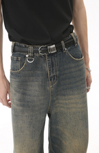 Wide denim Jeans