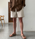 Linen shorts
