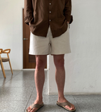 Linen shorts