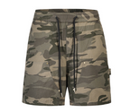 Camouflage pattern shorts
