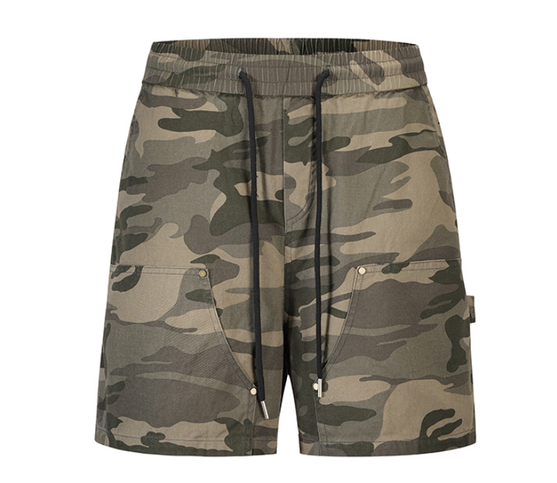 Camouflage pattern shorts