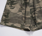 Camouflage pattern shorts