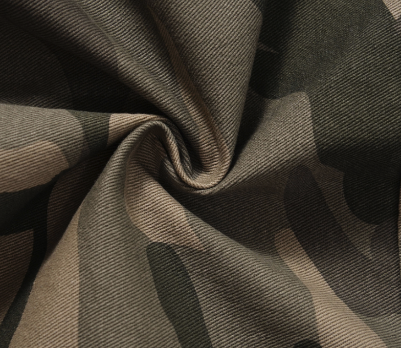 Camouflage pattern shorts