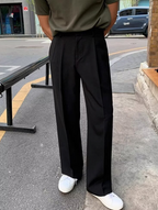 Casual straight pants