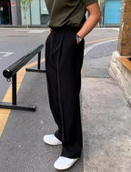 Casual straight pants