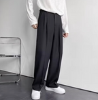 Straight wide leg pants
