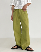 Color Loose Jeans