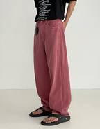 Color Loose Jeans