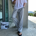 Silk stretch pants