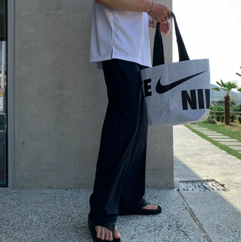 Silk stretch pants