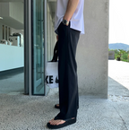 Silk stretch pants