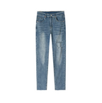 Straight skinny denim