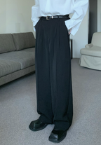 Straight loose pants