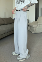 Straight loose pants
