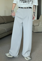 Straight loose pants