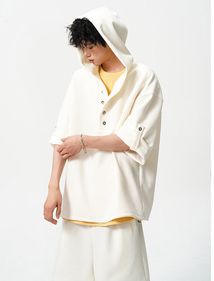 Hooded sweatshirt setup