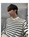 Border long T-shirt