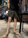 Camouflage pattern shorts