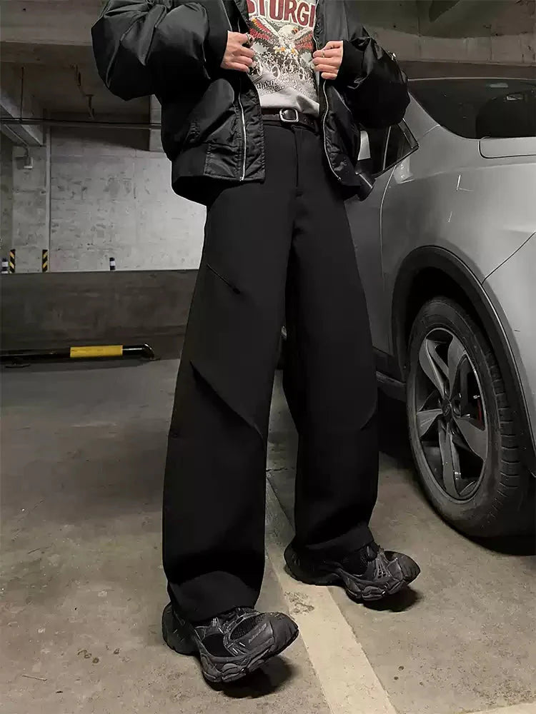 Casual wide leg pants