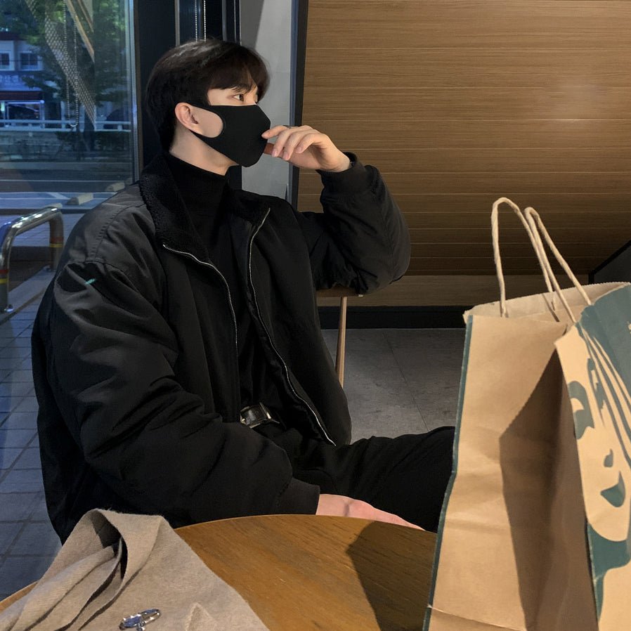 Collar Bore Windbreaker Jacket