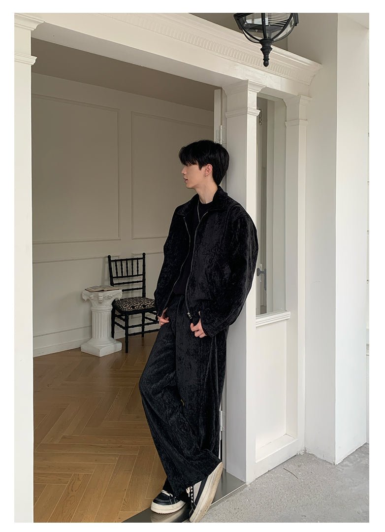 Cropped jacket setup